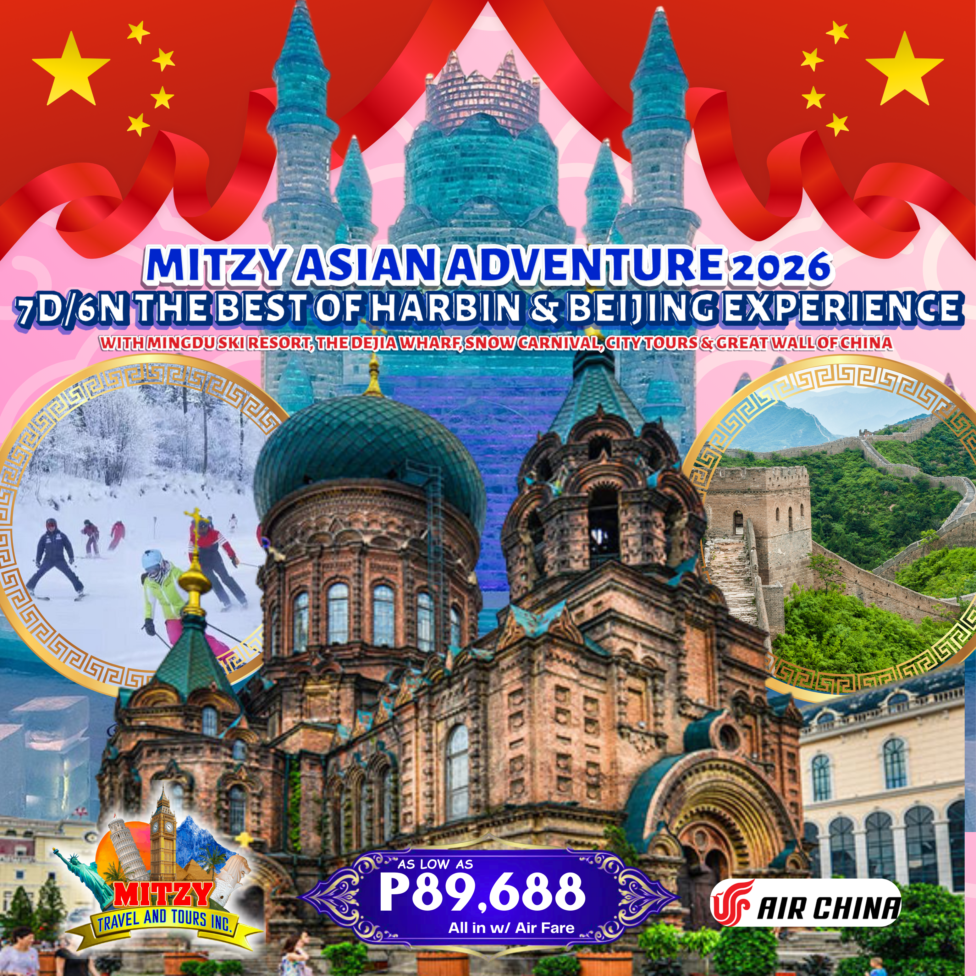 Premium Winter Holidays in Harbin & Beijing 2026