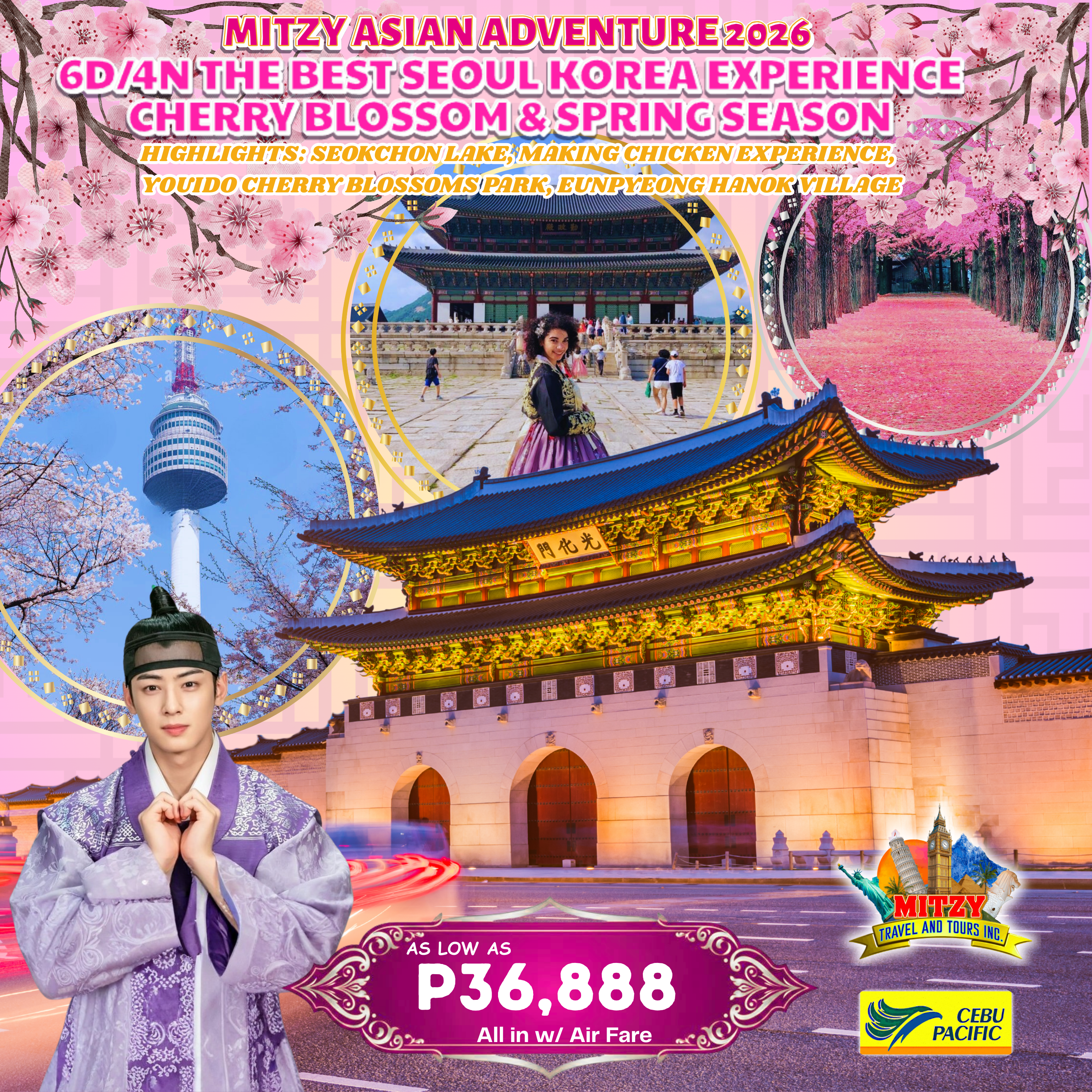 Cherry Blossoms & Spring Holidays in Korea 2026