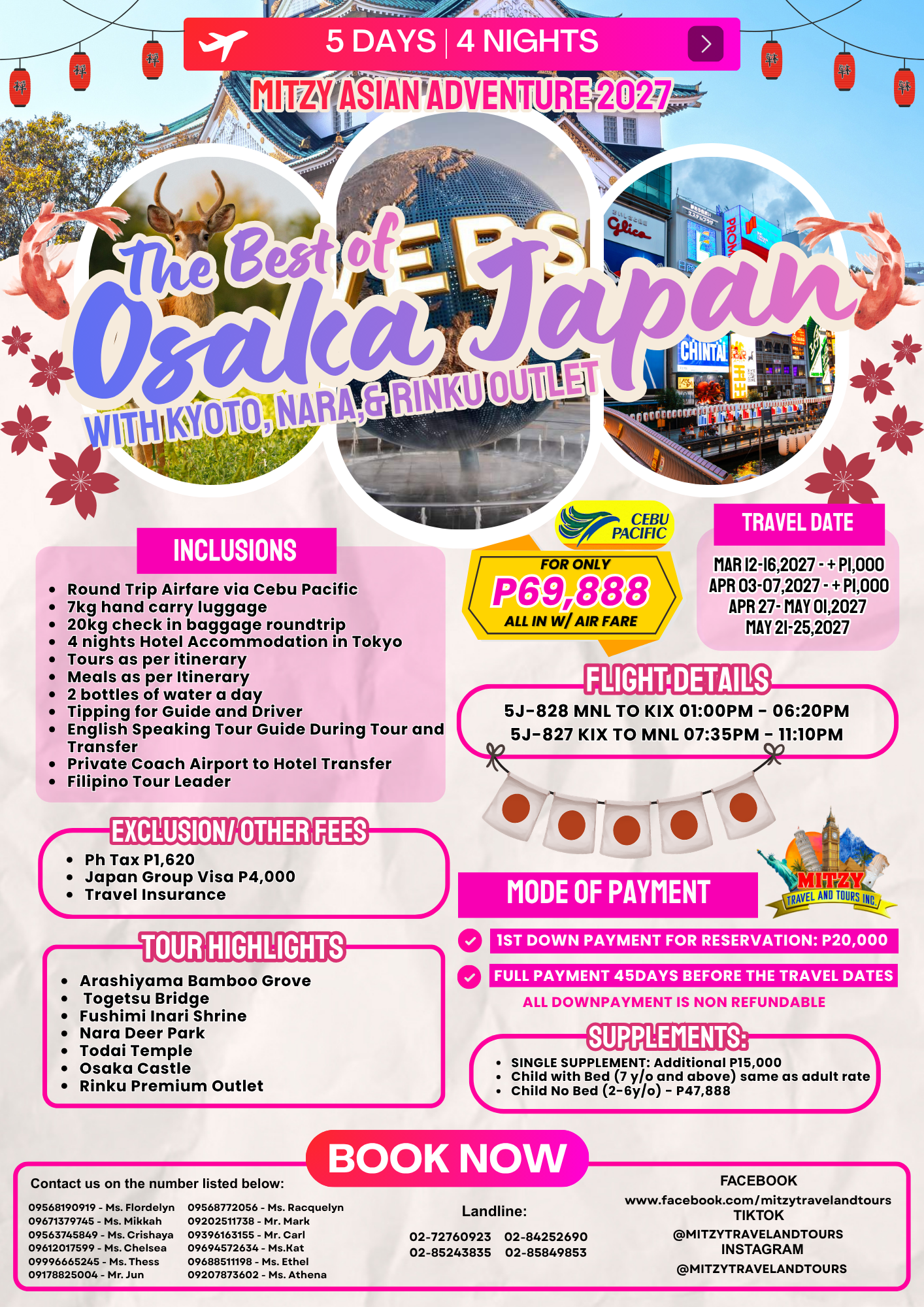 The Best of Osaka Japan 2027