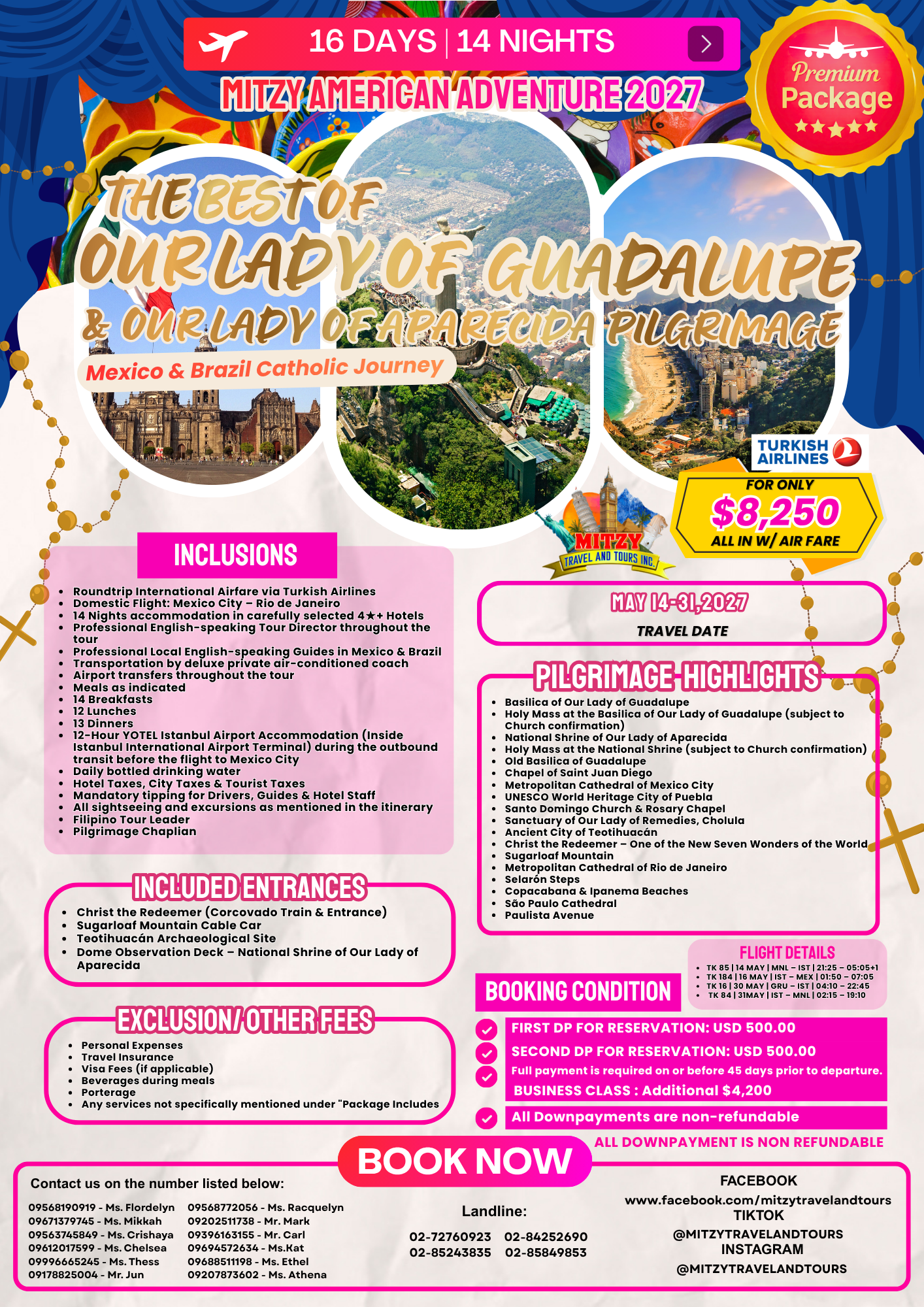 The Best of Our Lady Guadalupe & Our Lady of Aparecida Pilgrimage